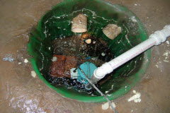 Hố thu nước thải nhà máy thức ăn chăn nuôi