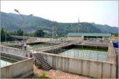 Bể điều hòa nước thải nhà máy phân bón