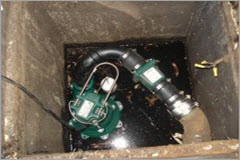 Hố thu nước thải nhà máy phân bón