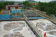 Bể vi sinh nước thải nhà máy cơ khí, luyện kim