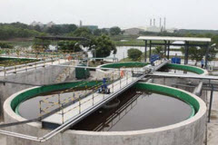Bể khử trùng nước thải nhà máy đóng tàu