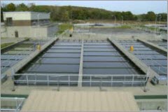 Mương tách mỡ nước thải nhà máy đóng tàu